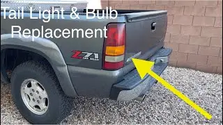 Tail light removal and bulb replacement Silverado, Sierra, GMC, Chevrolet