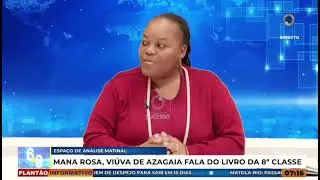 VIÚVA DE AZAGAIA EXIGE JUSTIÇA APOS CIRCULAÇÃO D LIVRO ESCOLAR COM INFORMAÇÕES FALSAS SOBRE O RAPPER