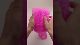 Массажная длинная мочалка для душа и бани "Сирень"