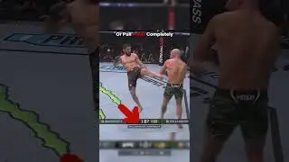 How Makhachev Landed The Perfect Head Kick #shorts #ufc #islammakhachev