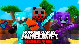 100 Players Simulate a STRANDED Hunger Games in Minecraft!