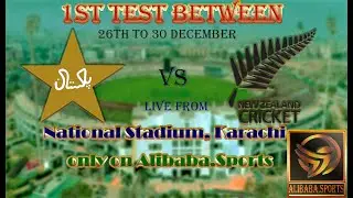 Pakistan Vs New Zealand - Live Test - National Bank Cricket Arena - Day 1 - Pakistan - 12-26-2022