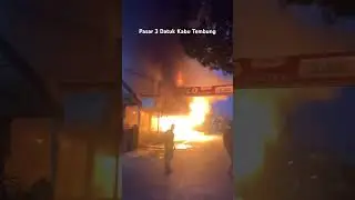 65 kebakaran Pasar 3 Datuk kabu Tembung
