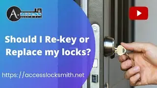 Should you Re-key or Replace your locks? | Charlotte locksmith rekeying service
