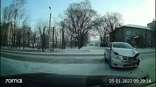 ДТП Филдер и ПАз