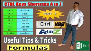 ctrl A to Z shortcut keys | CTRL Shortcut Keys of Computer - Part 2