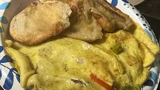 Grandma’s Old fashioned Omelettes and fried Bread!