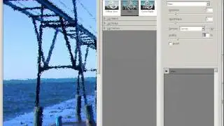 Фильтры в Photoshop. Картина из фотографии