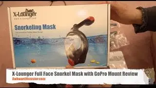 X-Lounger Full Face Snorkel Mask with GoPro Mount Review