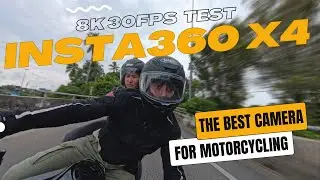 Insta360 X4 - The Best Camera for Motorcycling in 2024 // Test Footage