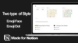 Aesthetic Mood tracker (free notion template)