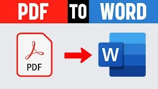 How to Convert PDF to Word Document