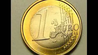 1 евро 2003 год  G Карлсруэ  Германия .1 Euro 2003 Germany.