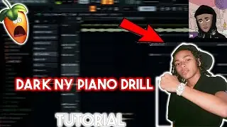 How to make Typical NY dark drill piano beats  LIKE 22GZ, DDOSAMA SUPER EASY *