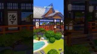 Mansão Kamisato ⛩ GENSHIN IMPACT no TheSims4 