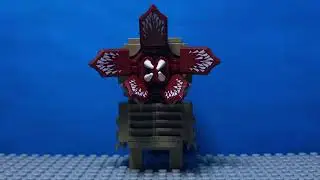 Lego Stranger Things Demogorgan & Eleven (Demogorgan build) (stop motion)