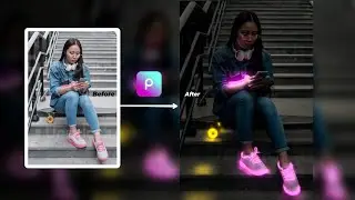 PicsArt glowing effect | how to edit glowing effect photo (PicsArt)