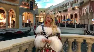Rumi awards Mrs World 2018 Лас Вегас , Ульяна в платье от Модного Дома August van der Walz