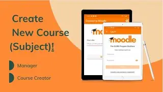 Create New Course in MOODLE