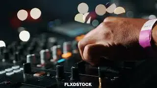 DJ On The Decks - Nightclub - Stock Footage
