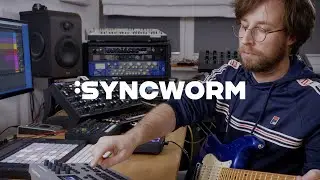 Much Too Long Studio Jam #04 :: guitar // Analog Rytm // Novation Peak // Moog Matriarch // Digitone