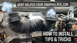 Vent Helper Install with Tips & Tricks for 08-16 Dash Swaps!