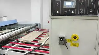 Линия производства гофрокоробов ASTRA-D 1400x2400 c вибрационным удалением облоя и листоукладчиком