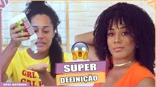FINALIZAÇÃO PARA TER UM CABELO CRESPO DEFINIDO | Rose Hapuque