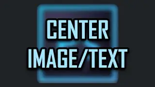 Photoshop - How to Center an Image/Text and Align Centers [2025]