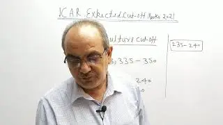 ICAR EXPECTED CUT-OFF MARKS 2021(BSc Agriculture CUT-OFF 2021)