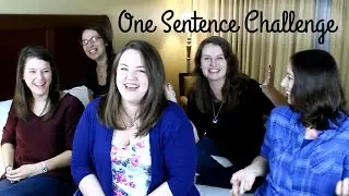 One Sentence Challenge ft. WhyMermaids, BookChats, Kayla Rayne, & Little Word Weaver