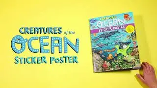 Creatures Of The Ocean Sticker Poster