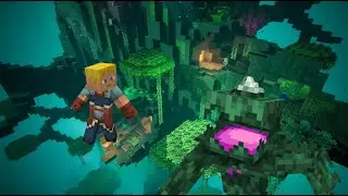 *NEW BOSS BATTLE* Treetop Tangle Walkthrough | Minecraft Dungeons