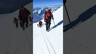 Самый сложный участок на Эльбрусе