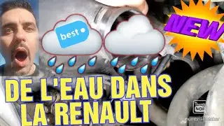 DE L'EAU 🌧 DANS LA RENAULT 🤬🤬🤬!!! LA SOLUTION