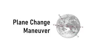 Space Mechanics | Orbital Maneuver | Plane Change Maneuver