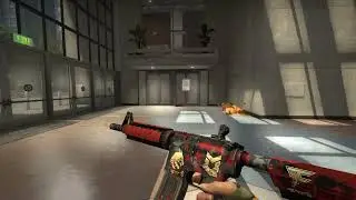 M4A4 Red DDPAT Souvenir - Field Tested