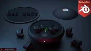 Ear Buds in blender 🔥🔥🔥 | Modeling in blender | latest tutorial | 2021 | 