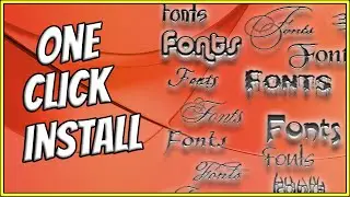 How to install fonts on Windows 11