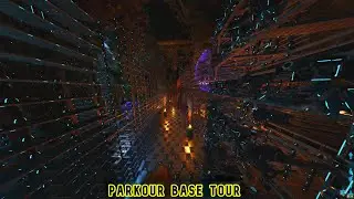 ARK - Solo Parkour Base Tour l Devils Fibercraft Center l - 4K
