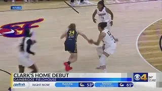 Caitlin Clark makes home debut in Indiana Fever preseason game at Gainbridge Fieldhouse