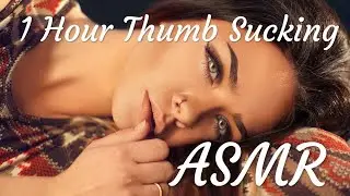 ASMR|No Talking•1 Hour Thumb Sucking | White Noise for Relaxing，Sleeping，Studying
