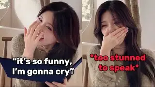 IVE GAEUL can’t stop laughing when LIZ started rapping her message for her birthday