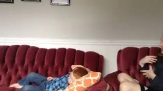 knocking cups of sleeping baby's head ft Tyler Maddox Kingston gavin