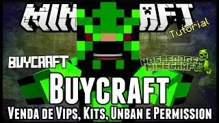 [Tutorial]Buycraft - Venda de Vips, Kits, Unban e Permission Minecraft