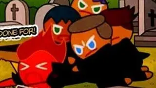 Wind Archer Cookie Gets Fire Spirit Cookie ARRESTED!!!! [Cookie Run Comics Read By Text To Speech]