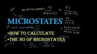 No of microstates formula/Degeneracy/calculation of microstates /NET/GATE/IIT JAM/MSc