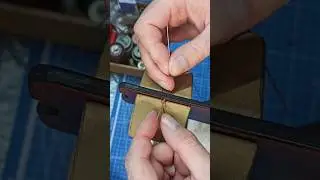 #кожа #leathercraft #изготовление #handmade #седльный #седельный шов #ключница #ручная.