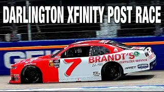 DARLINGTON XFINITY POST RACE - Tires At A Premium, Favorites with Troubles