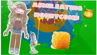 ROBLOX ASMR- TOWER OF HELL PRO (eating honeycomb ~ sticky sounds) 🍯